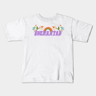 Enchanted Floral Swiftie Kids T-Shirt